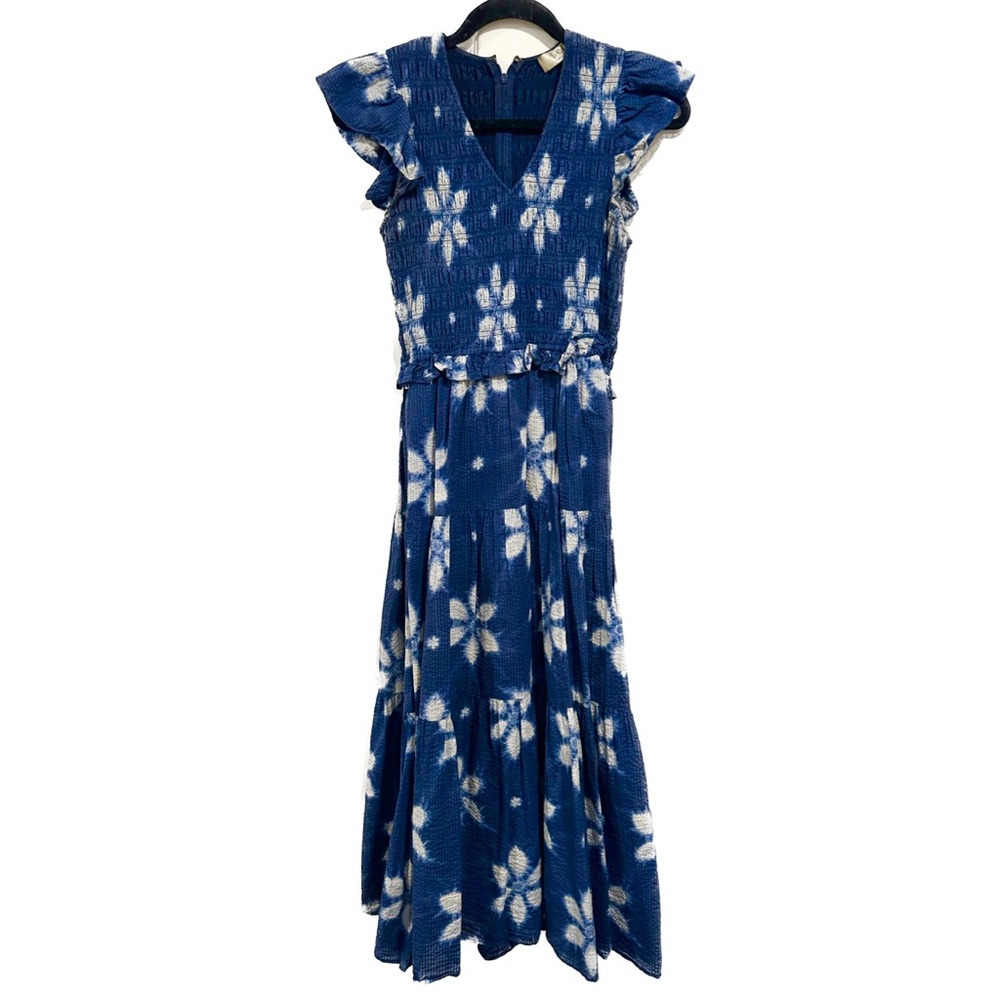 SEA New York Isla Tiered Midi Dress, 2